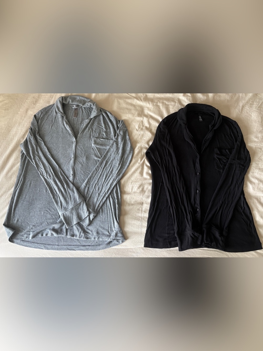 Skims XS Pajama Tops